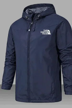 2025 Men's Hooded Coat and Sun Protection Jacket Trench Coat, Casual Trench Coat, US Army Chaqueta Hombre Pilot Jacket